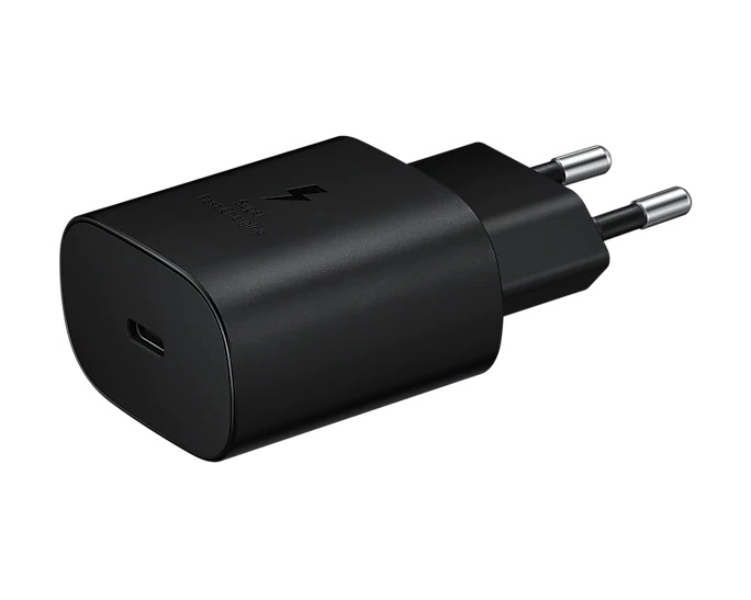 Сетевое зарядное устройство original Samsung 25W PD Adapter USB-C Черный - фото №2 Сетевое зарядное устройство original Samsung 25W PD Adapter USB-C Черный купить