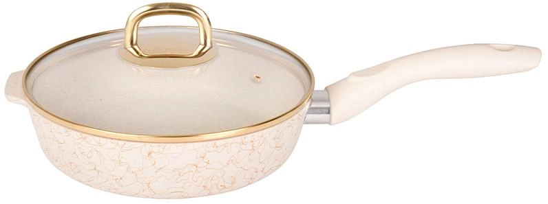 KUKMARA  KUKMARA "Gratsiya" chuqur tovasi, 280 mm (Black-Gold, White-Gold, Black-Silver) onlayn