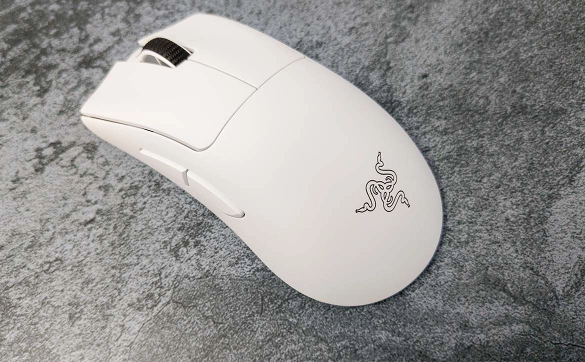 Razer Deathadder V3 PRO White simsiz sichqonchasi arzon