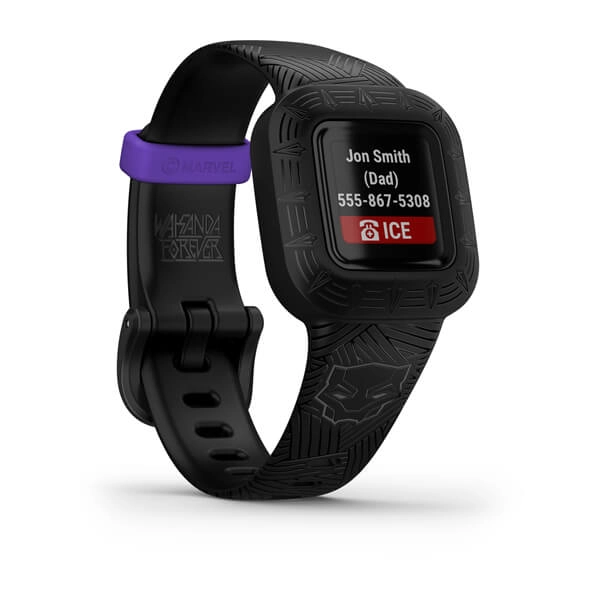 Garmin VIVOFIT JR 3 Black Panther, bolalar aqlli soati arzon