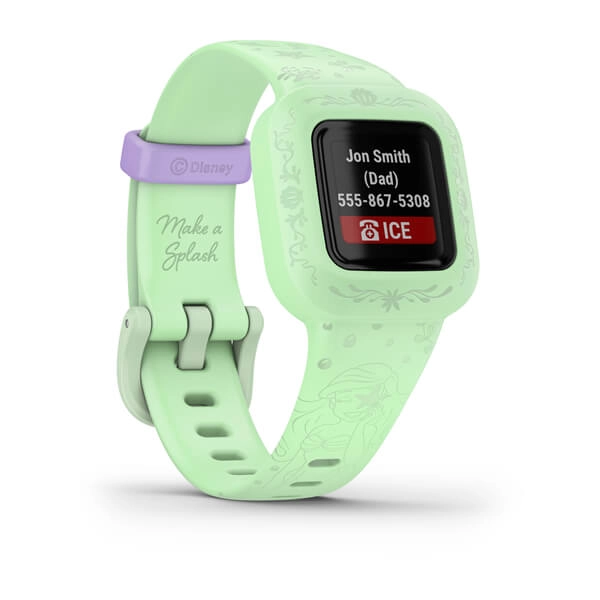 Garmin VIVOFIT JR 3 Disney Mermaid bolalar smart soati arzon