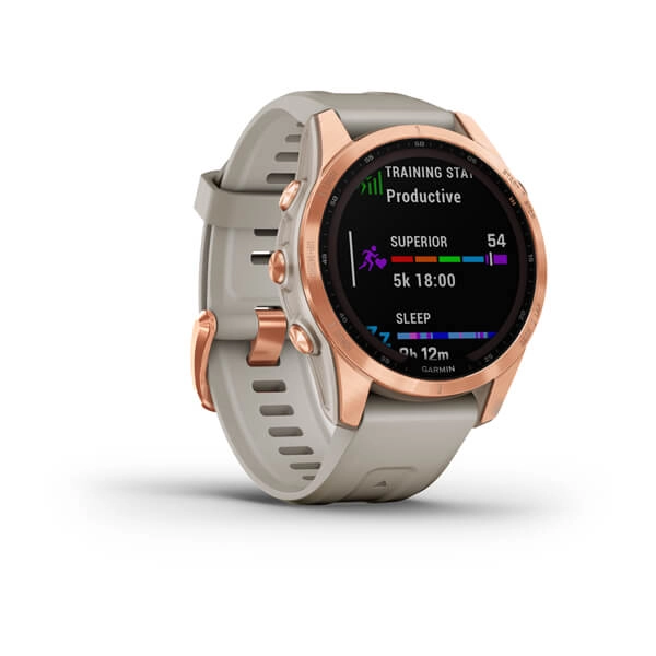 Garmin FENIX 7S Solar Rose gold smart-soati arzon