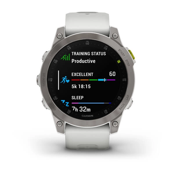 Смарт часы Garmin EPIX (Gen 2) Sapphire White titanium недорого