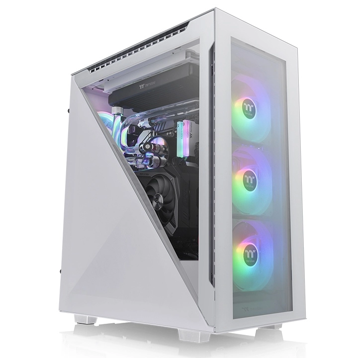Thermaltake Divider 500 TG Snow ARGB CA-1T4-00M6WN-01 kompyuter korpusi arzon