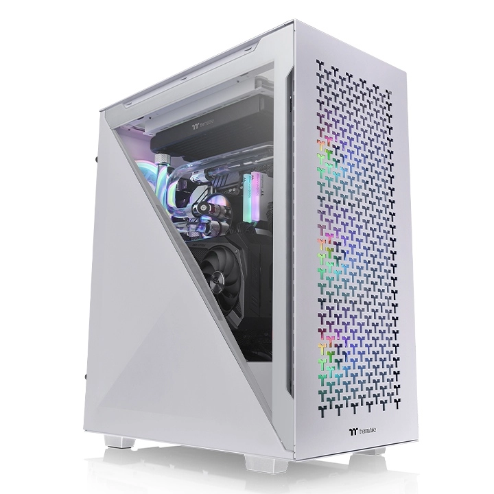 Thermaltake Divider 500 TG Air Snow CA-1T4-00M6WN-02 kompyuter korpusi arzon