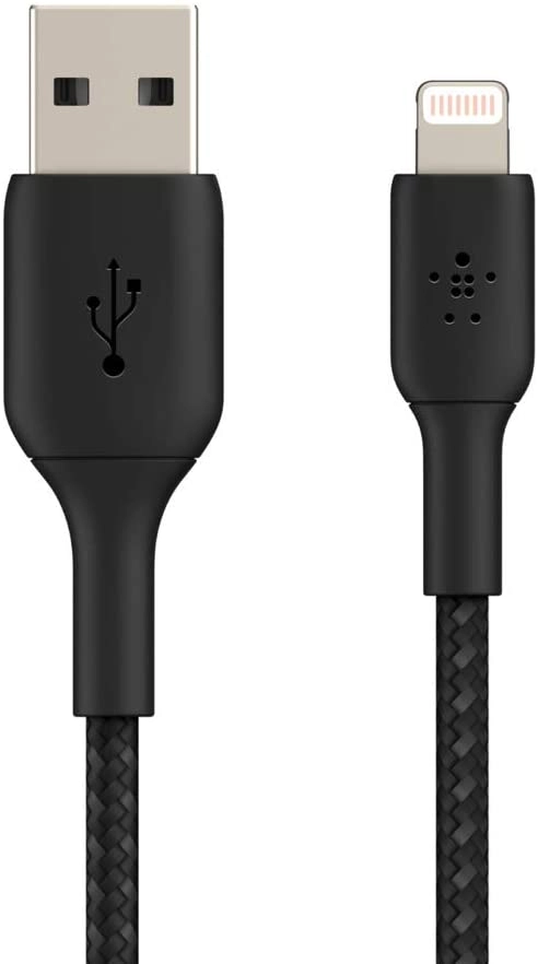 Кабель Belkin USB-A - Lightning BRAIDED (CAA002BT1MBK) недорого