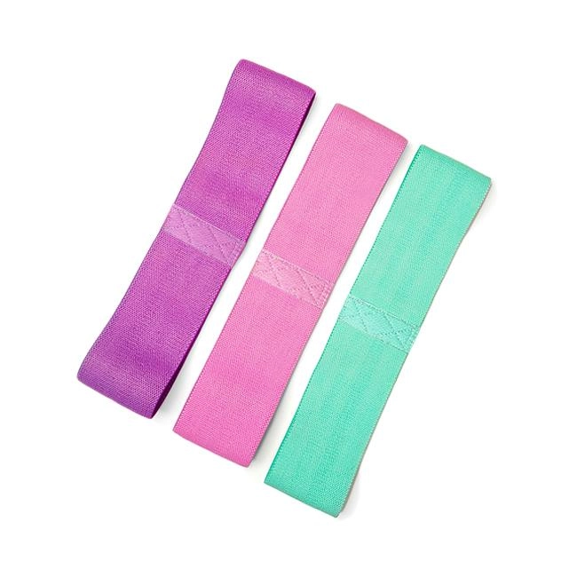 Фитнес-резинки тканевые 3в1 недорого