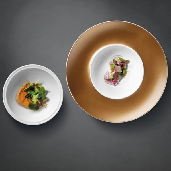 Тарелка для пасты Berghoff Gem белая с крышкой 1698003 недорого