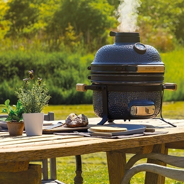 Berghoff medium kulrang 33,6 sm keramik barbekyu arzon