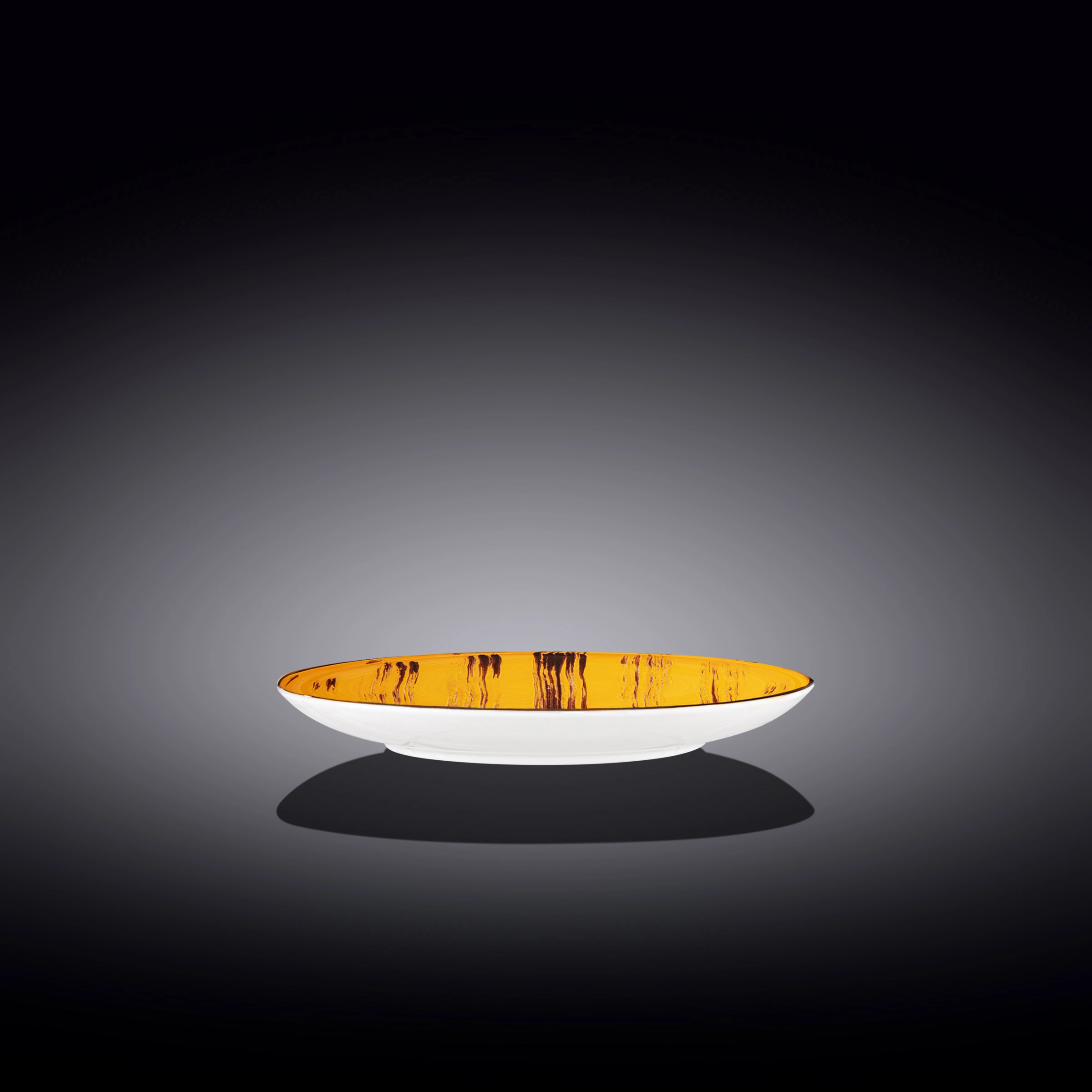 Wilmax WL-668413/A dumaloq tarelkasi, 23 sm (sariq) arzon