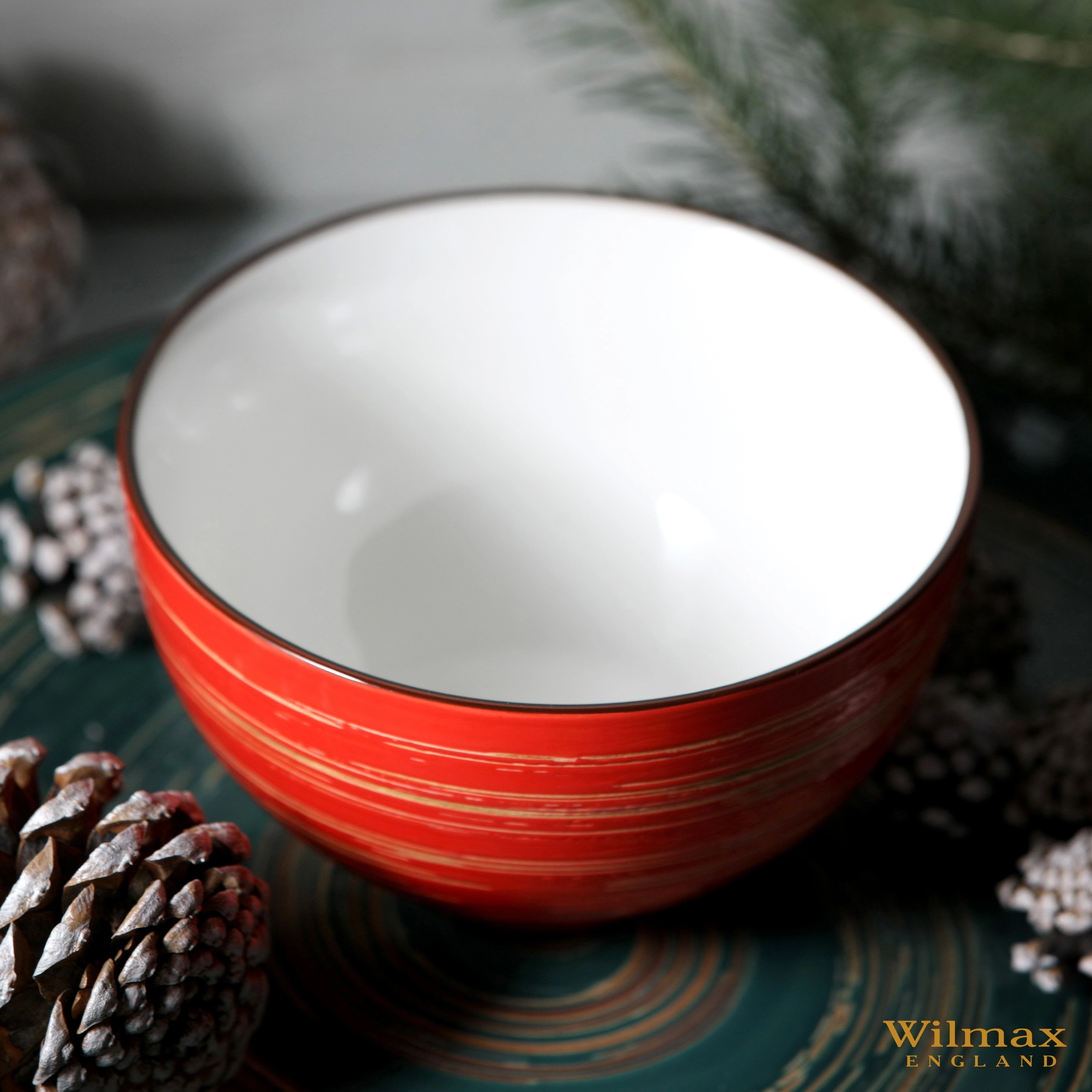 Wilmax WL‑669231/A salat idishi, 1000 ml (qizil) arzon