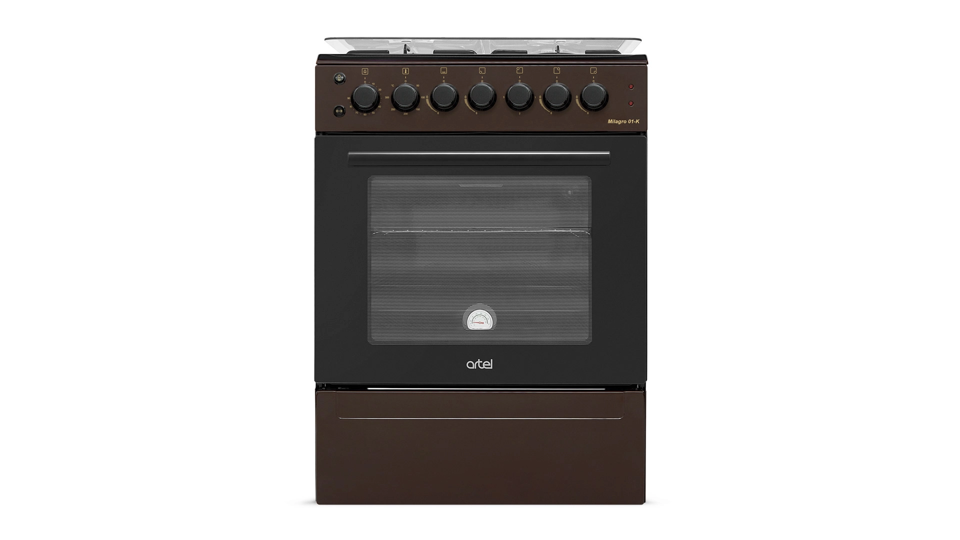 Artel Milagro 01-K GK jigarrang kombinatsiyalangan gaz plitasi arzon