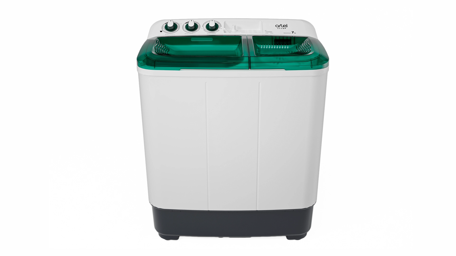 Стиральная машина полуавтомат Artel TT70P 7 Кг Зеленая недорого