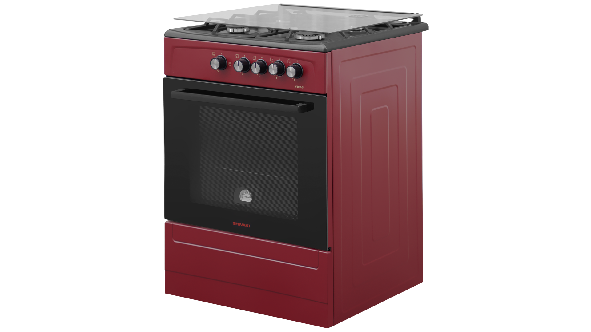 Shivaki 6400-G Burgundy gaz plitasi arzon