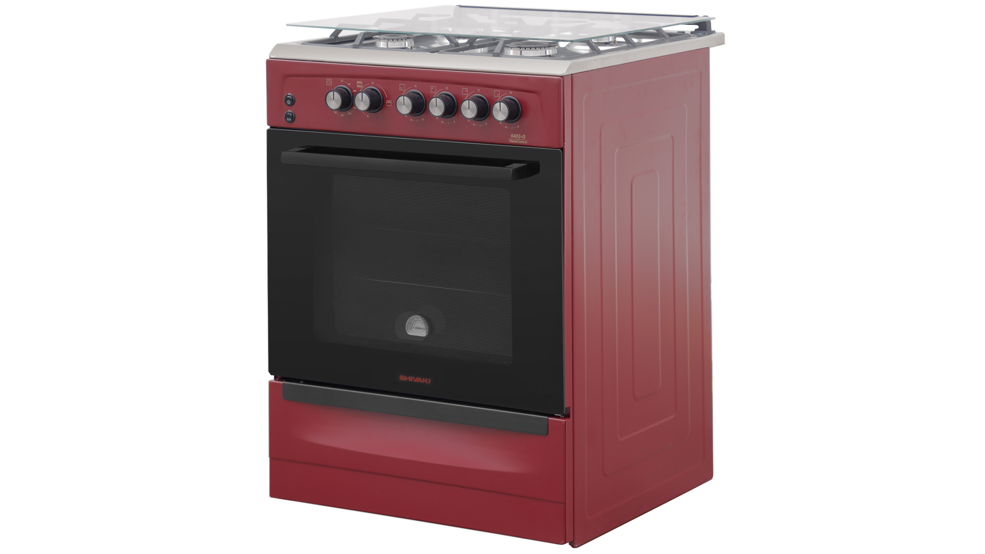 Shivaki 6402-G GK Burgundy gaz plitasi arzon
