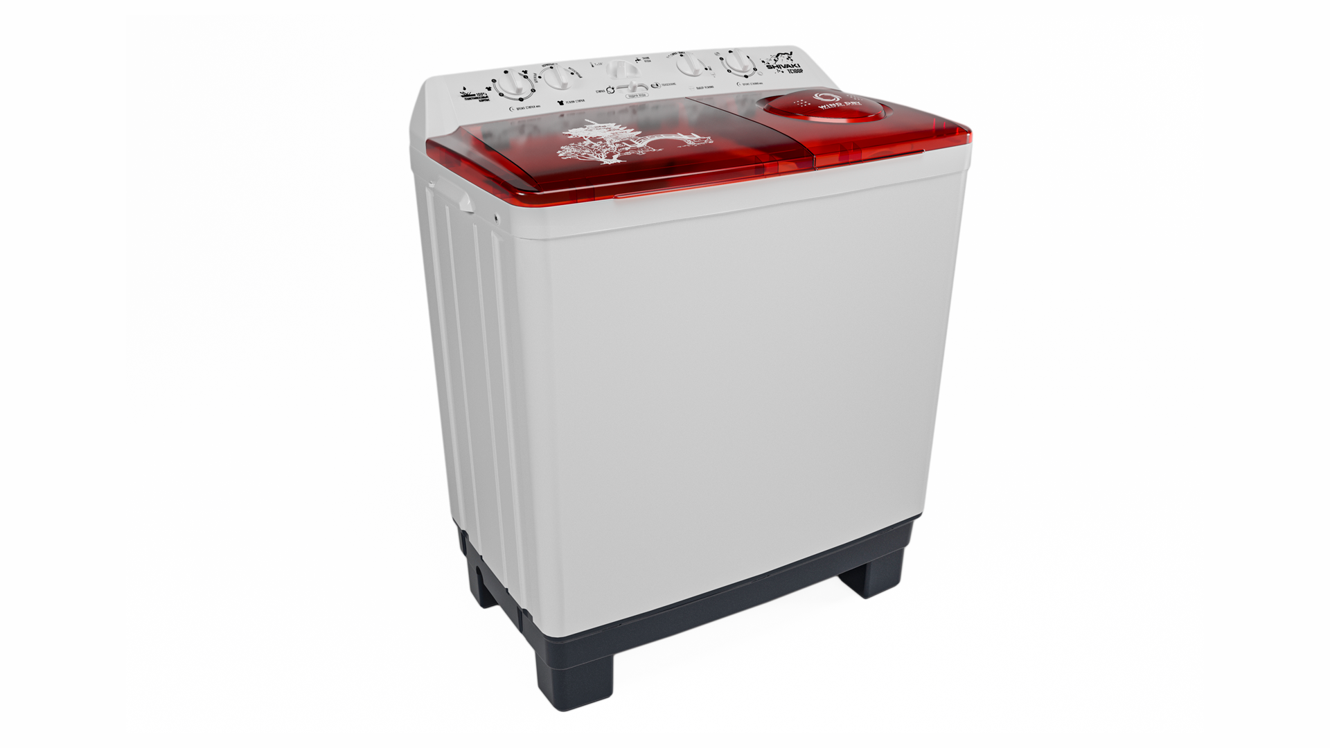 Стиральная машина полуавтомат Shivaki ART TC 100 P 10 Кг (Красная) недорого