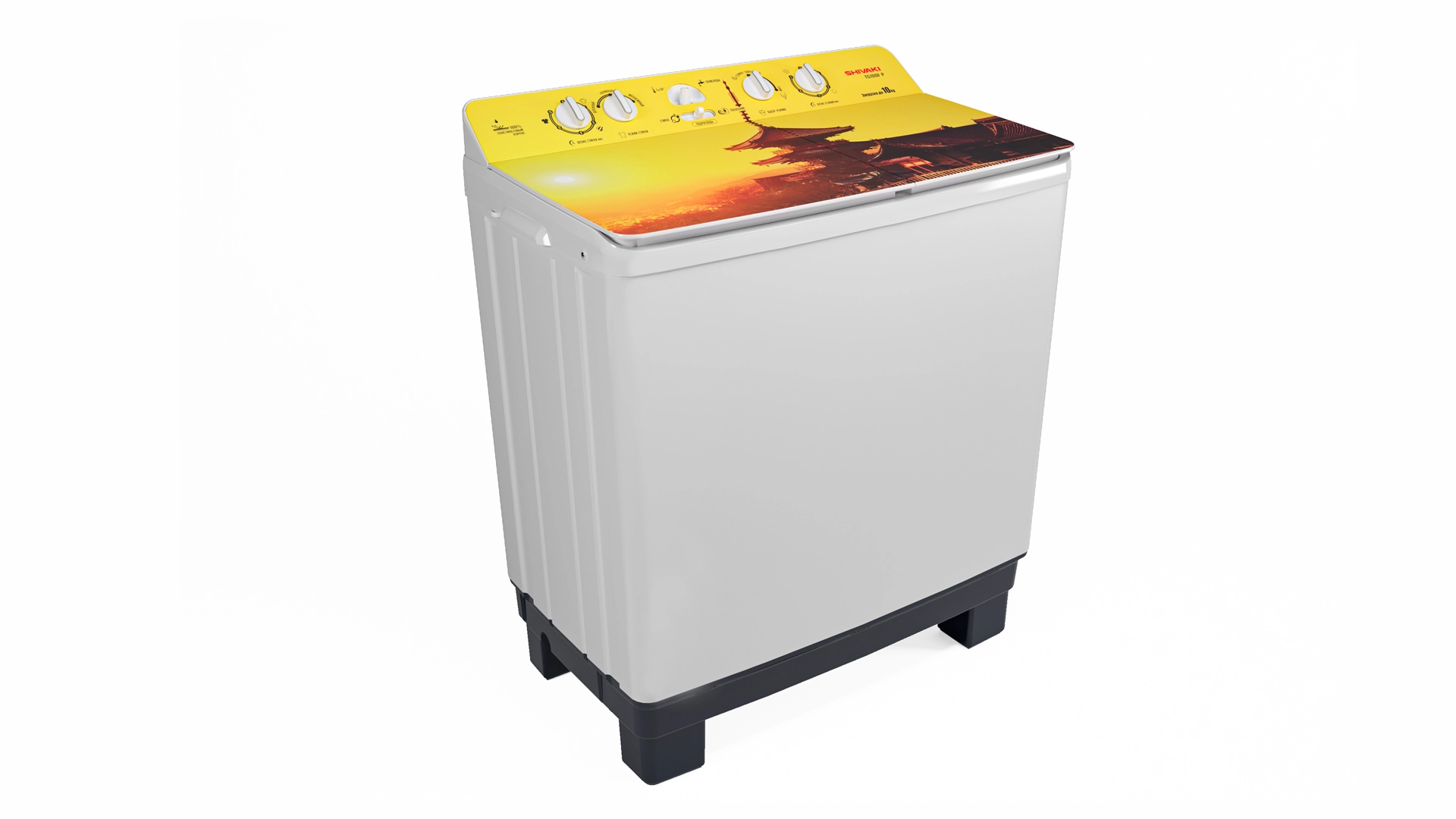 Shivaki ART TG 100 FP 10 Kg Nature 02 yarim avtomat kir yuvish mashinasi arzon