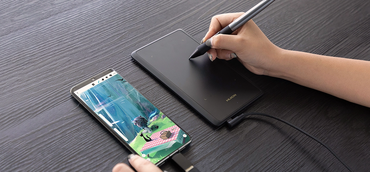 HUION Inspiroy H420X grafik plansheti arzon