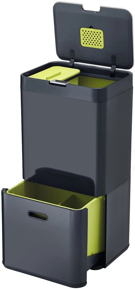 Joseph Joseph Totem 30002 chiqindilarni saralash konteyneri, 60 l arzon