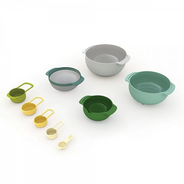 Joseph Joseph Nest 9 Plus 40076 idishlar to'plami, 9 dona arzon