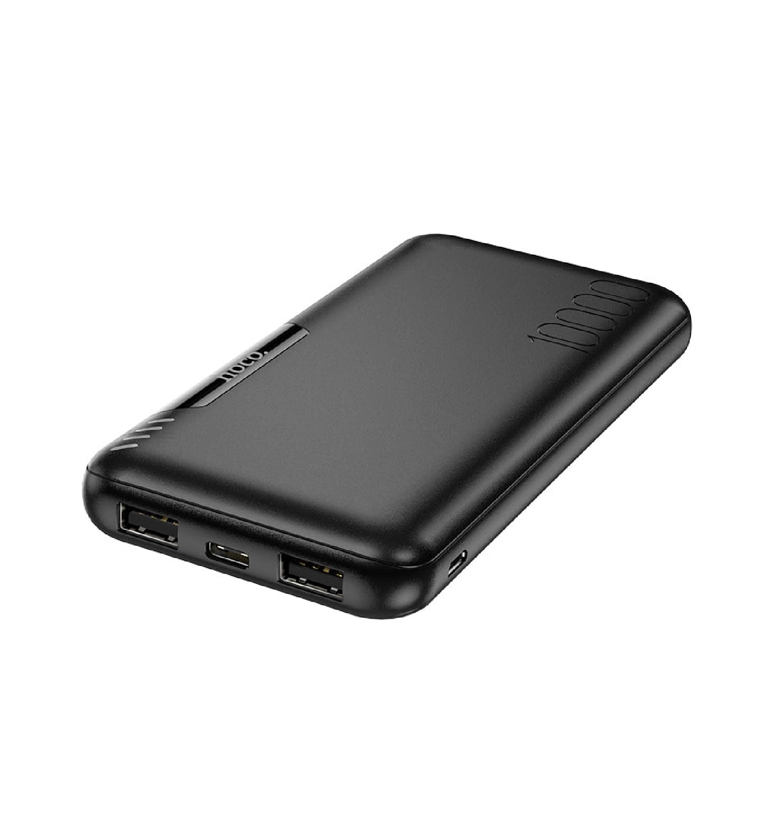 Hoco J82 10000mAh qora portativ akkumulyatori arzon