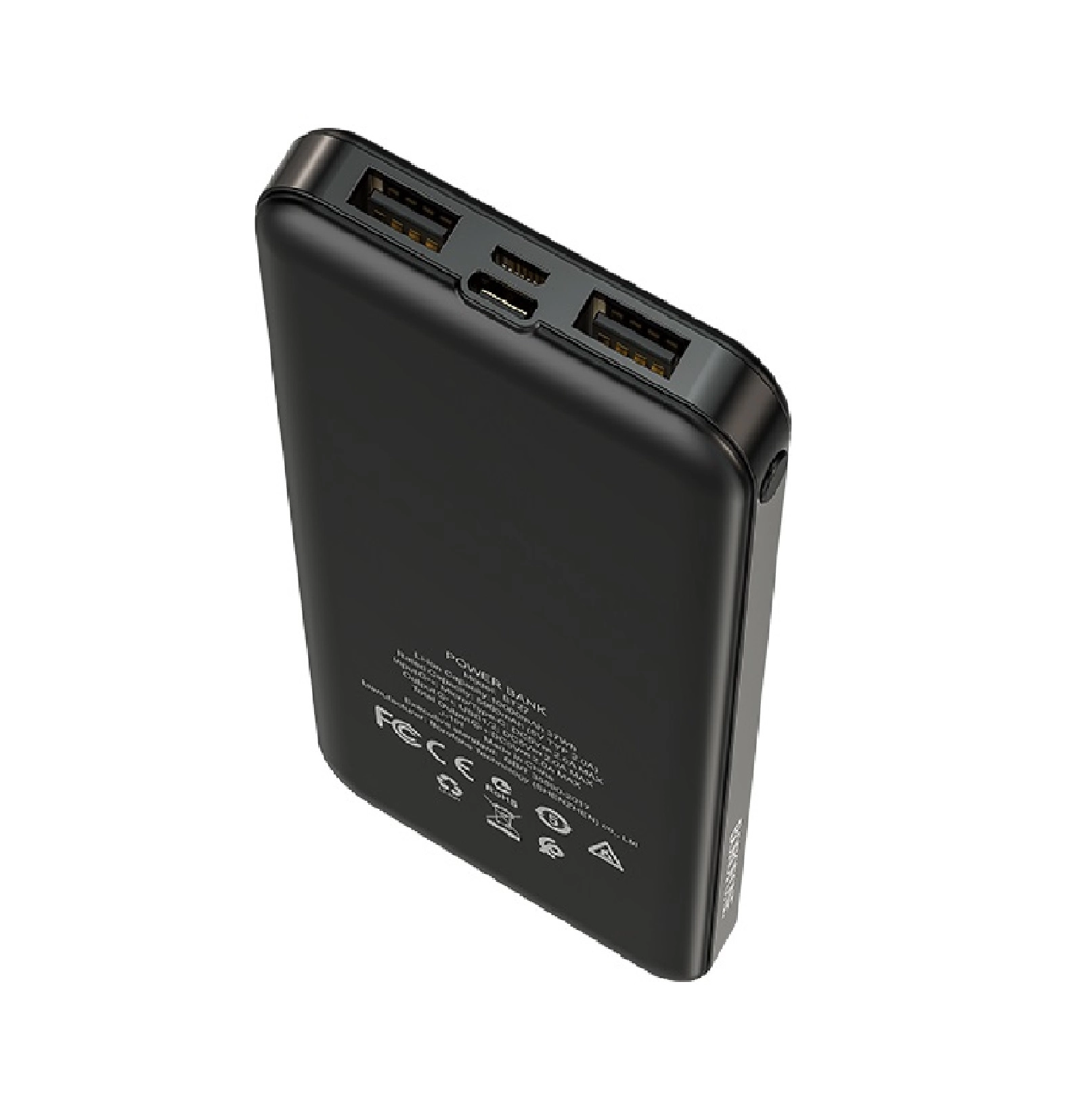 Borofone BT27 10000mAh qora portativ akkumulyatori arzon