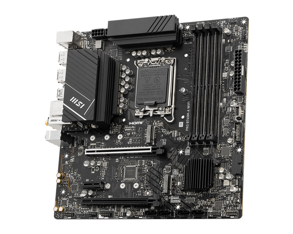 Материнская плата MSI PRO B760M-A WIFI DDR5 недорого