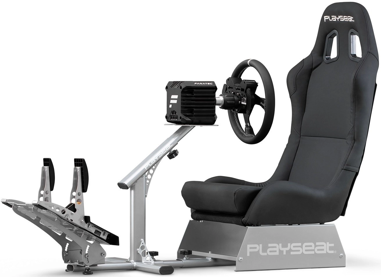 Кокпит Playseat Evolution с креплением для руля и педалей Black недорого