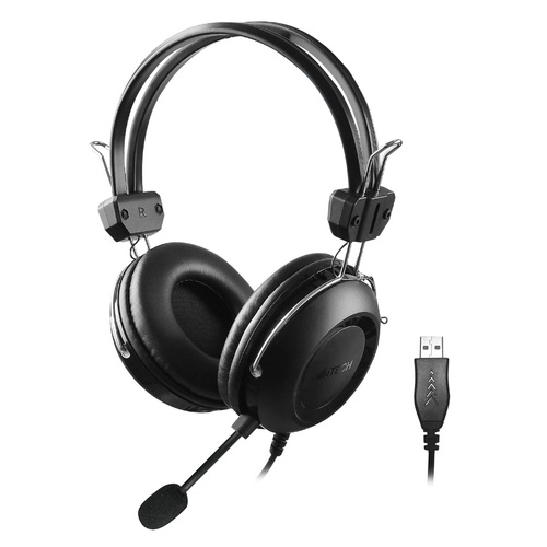 Компьютерная гарнитура A4Tech HU-35 Black недорого