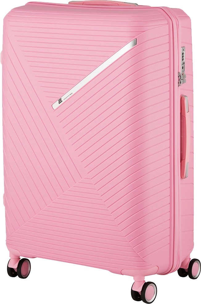 2E SIGMA (L+M+S) Pink plastik chamadonlar to‘plami arzon