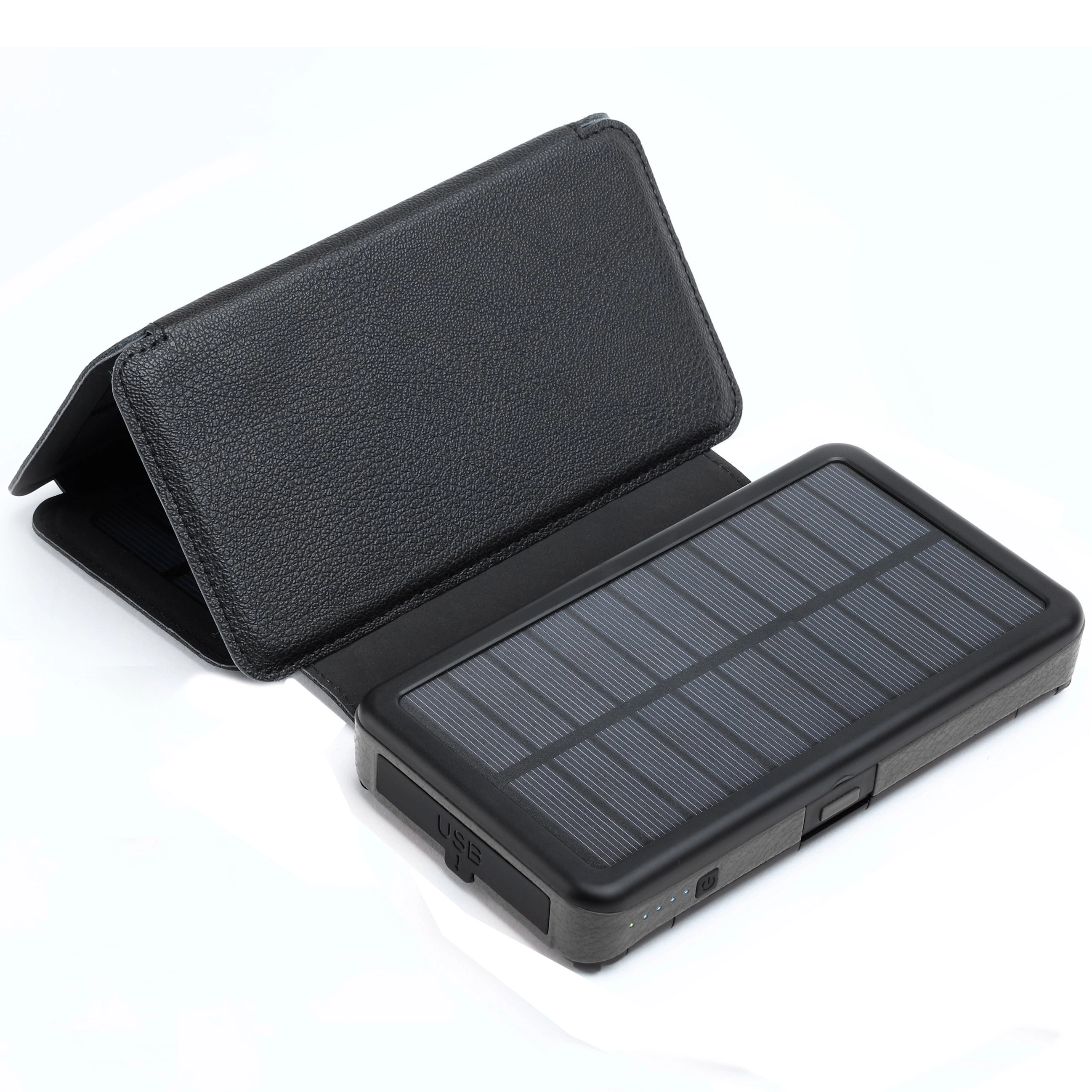 Портативное зарядное устройство Power Bank 2E Solar 20000mAh Black купить