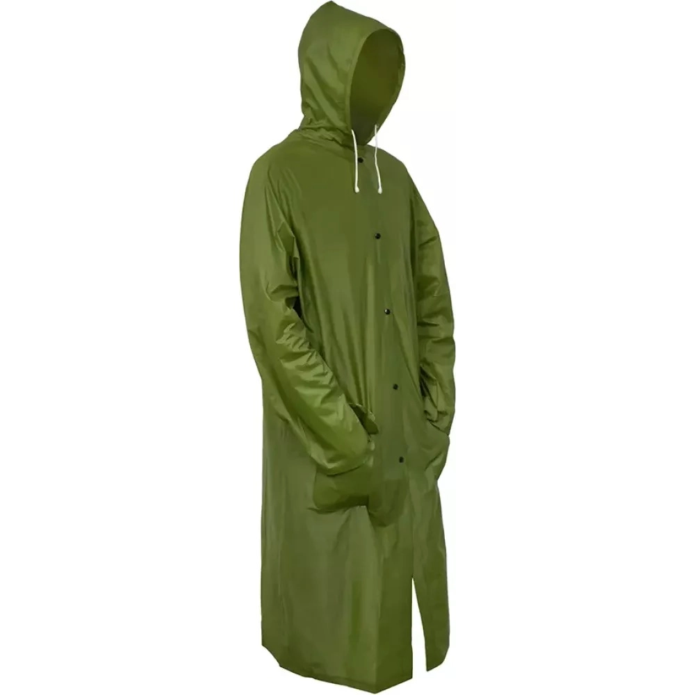 Плащ-дождевик на кнопках BoyScout многоразовый, туристический из ПВХ (р. 48-54) недорого