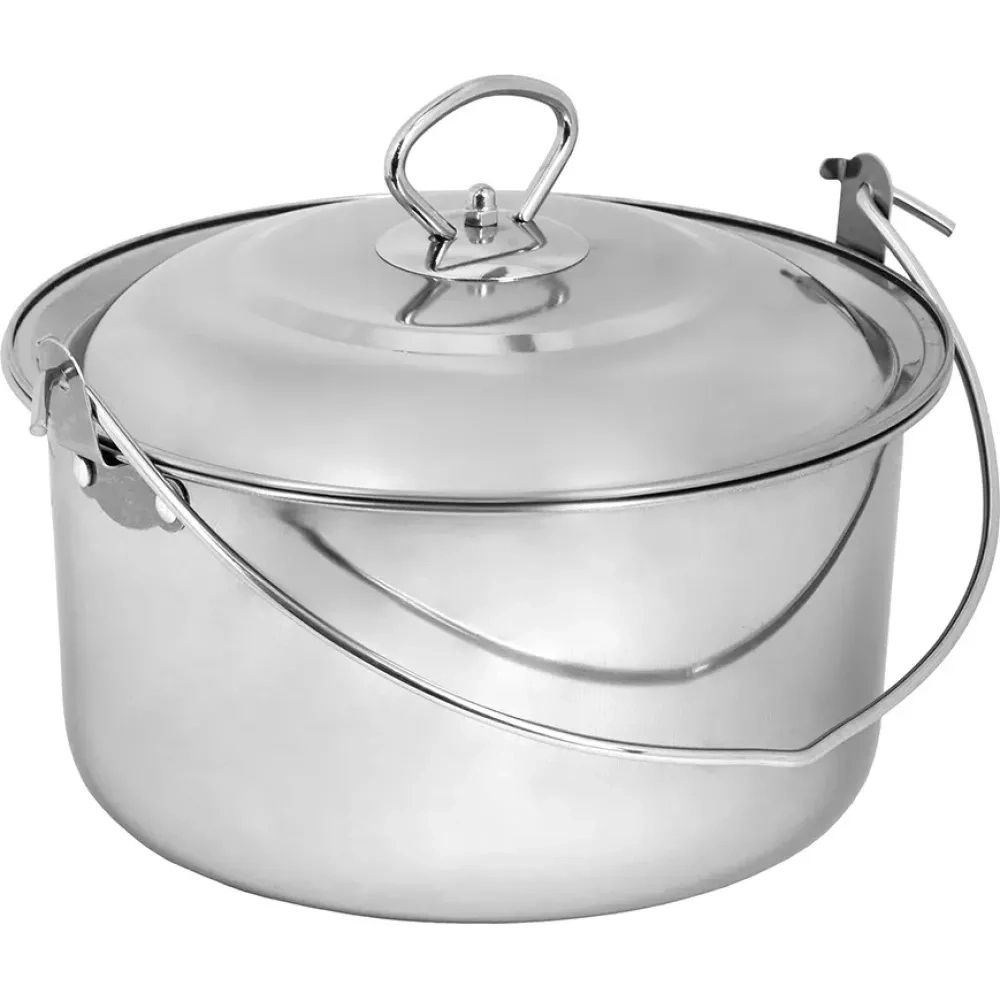 Котелок походный BoyScout с крышкой, нержавеющая сталь, 3 л недорого