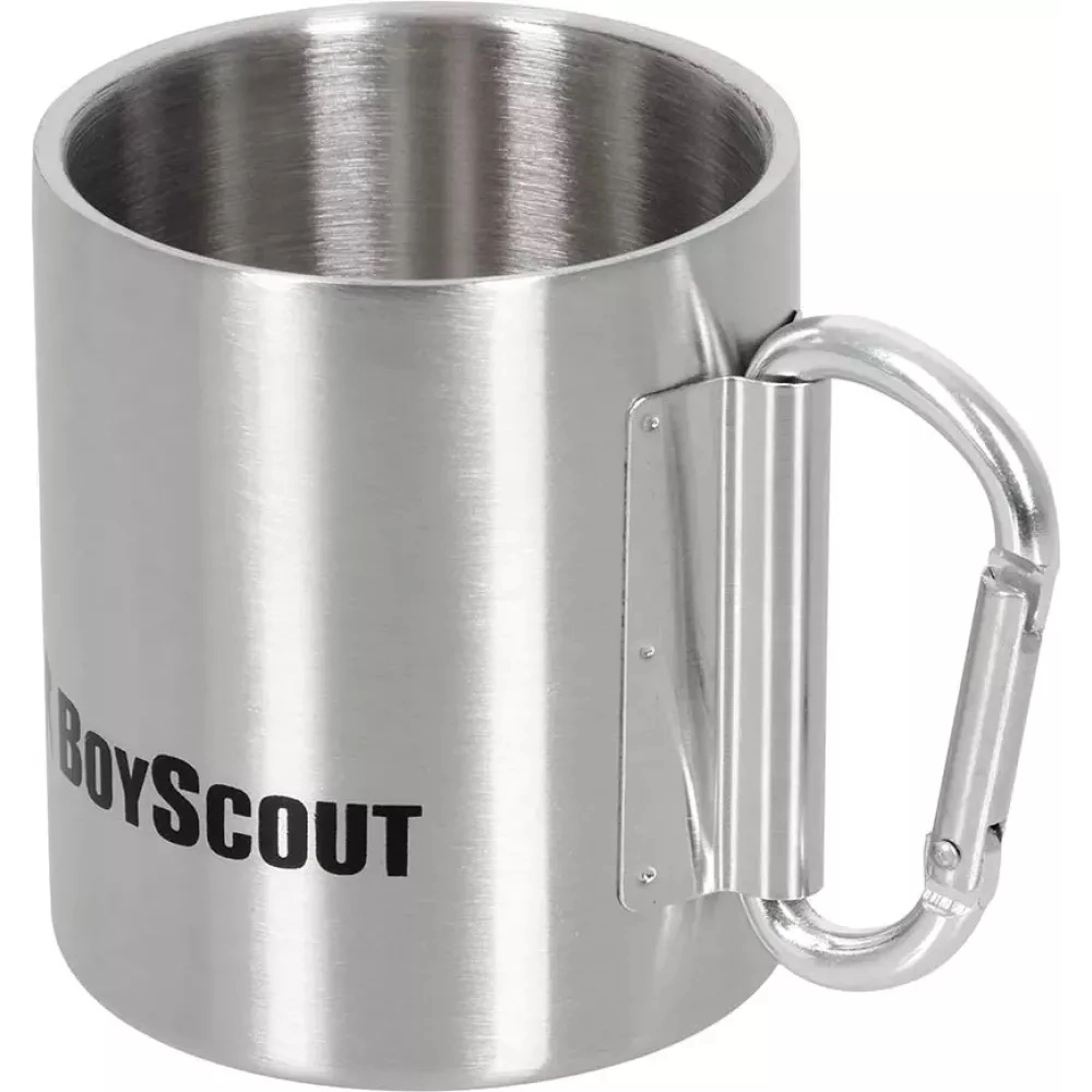 BoyScout termokrujkasi, yig‘iladigan karabin-tutqich, 200 ml, zanglamas po‘lat arzon