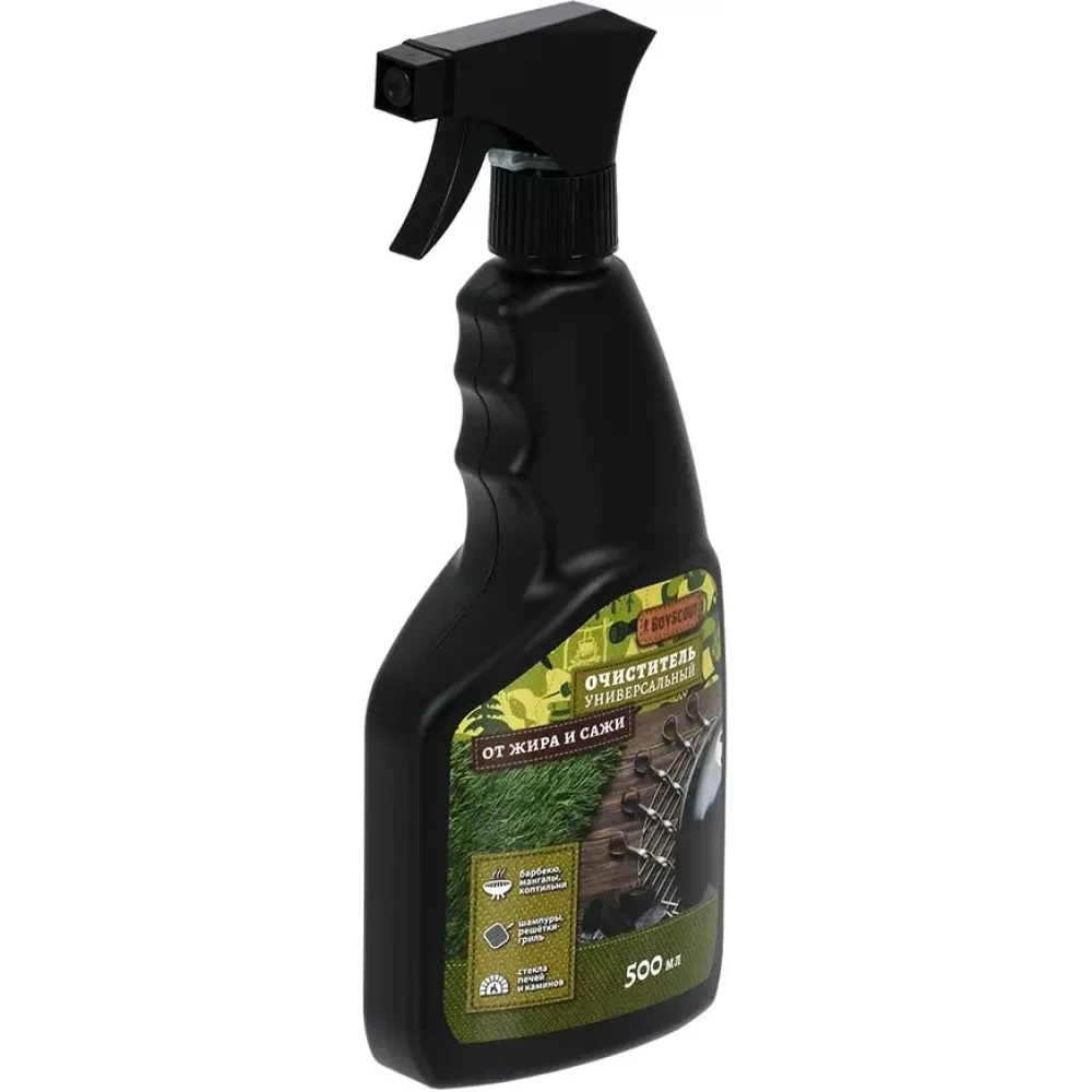 BoyScout barbekyu, six, gril-panjarasidagi yog‘ va kuyikni ketkazuvchi universal tozalovchisi, 500 ml arzon
