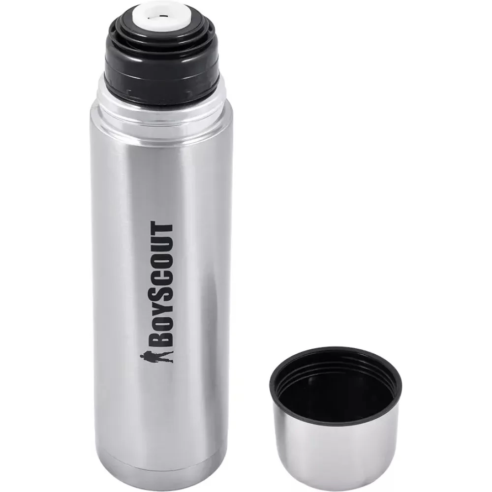 Термос BoyScout 1л (c металлической колбой, нержавеющая сталь) недорого