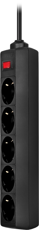 Сетевой фильтр Defender ES 1.8 Black недорого