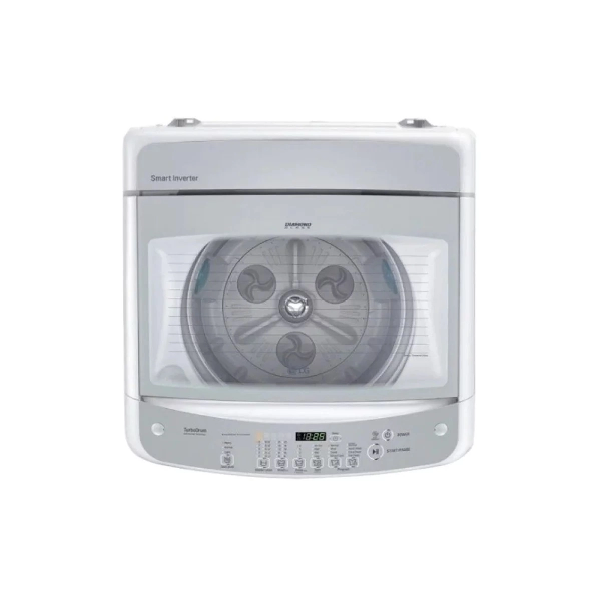 LG T1066NEFV vertikal yuklash bilan 10 kg kir yuvish mashinasi arzon