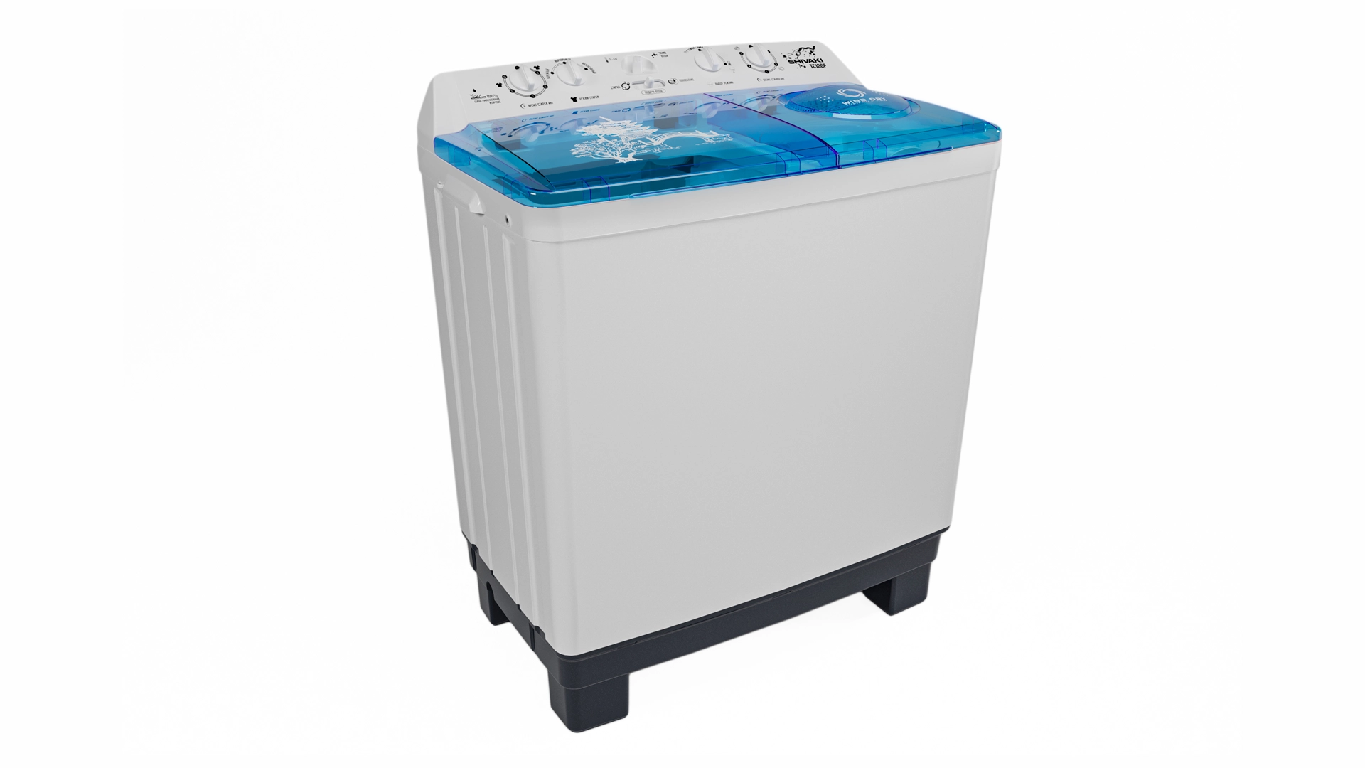 Shivaki TC 100 P 10 Kg (ko‘k) yarim avtomat kir yuvish mashinasi arzon