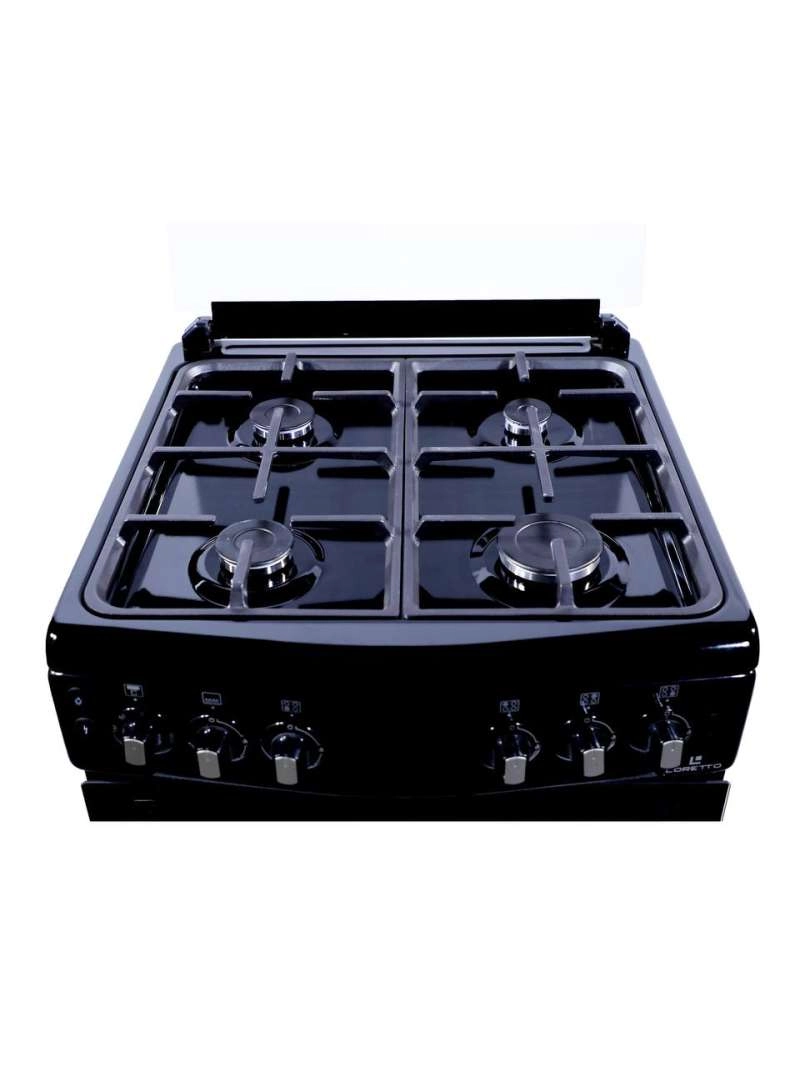 Комбинированная плита Loretto QUADRO 100-BL (Черная) недорого