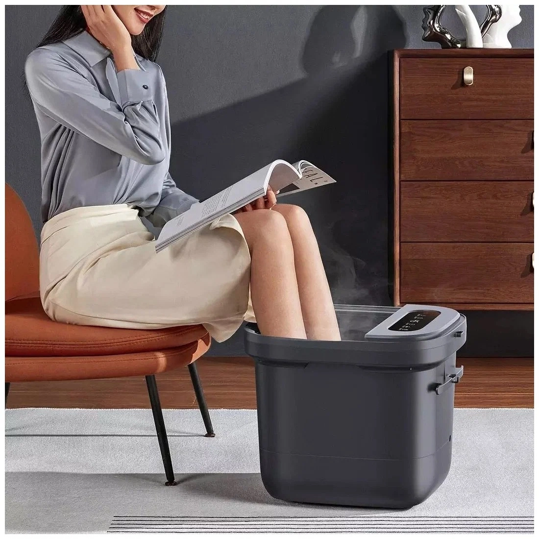 Xiaomi Hith Electric Massage Foot Bath B1 oyoq massaj vannasi arzon