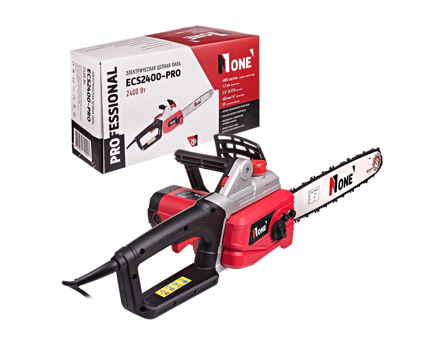 Цепная электропила NUMBER ONE ECS2400-PRO недорого