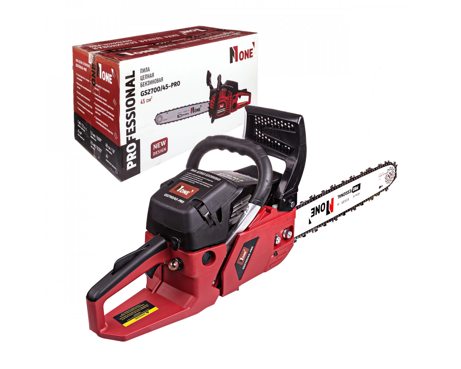 Цепная бензопила NUMBER ONE GS2700/45-PRO недорого