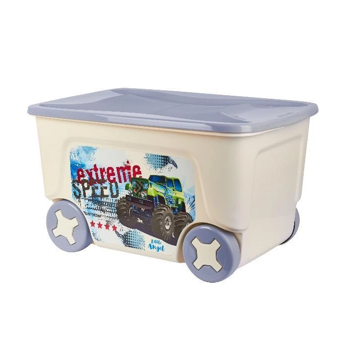 Детский ящик на колесах Lalababy Play with Me, Super Truck, 590х383х330 купить