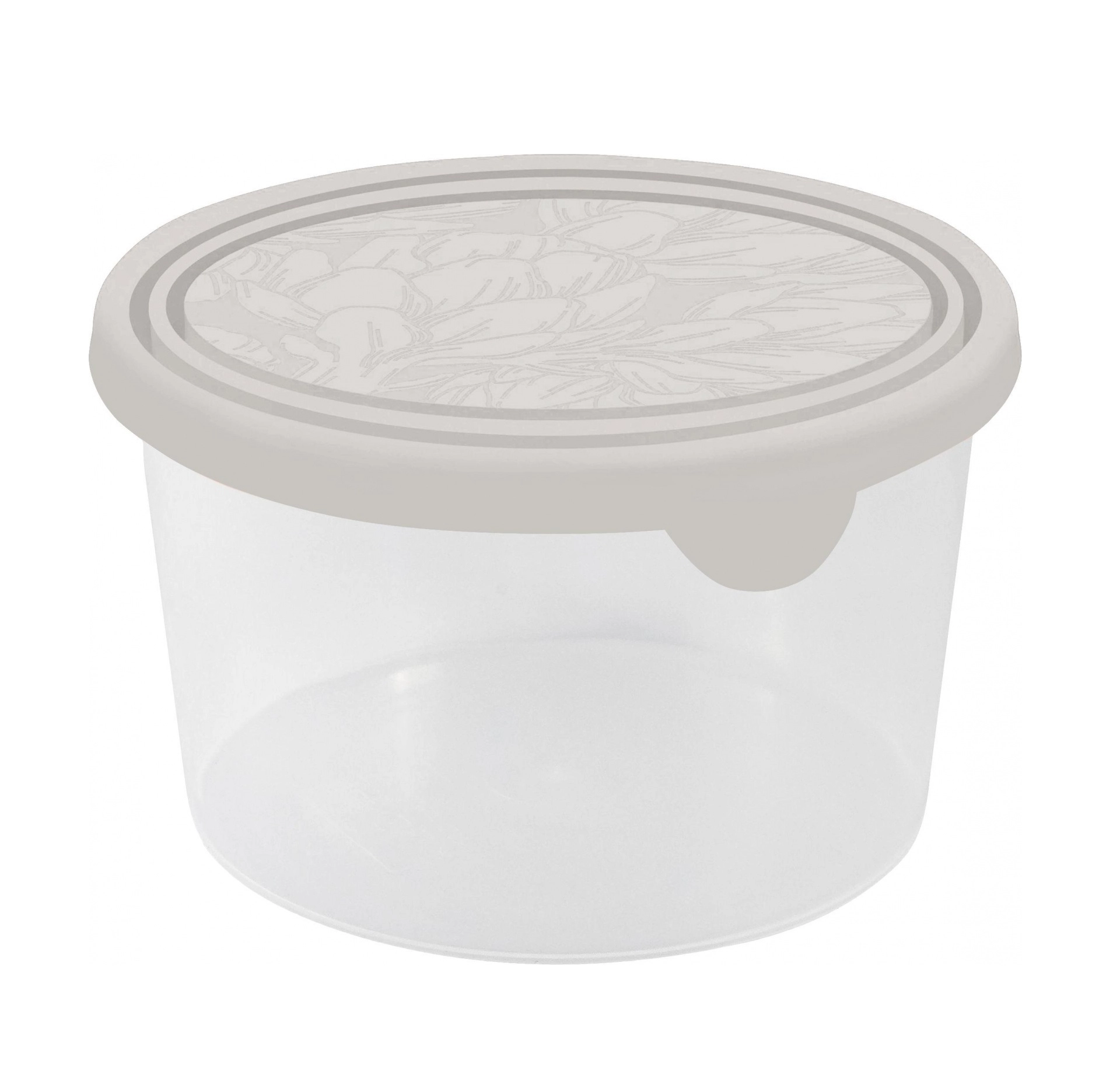 Контейнер для продуктов Plast Team HELSINKI, для заморозки, 0,75л пепельный жемчуг купить