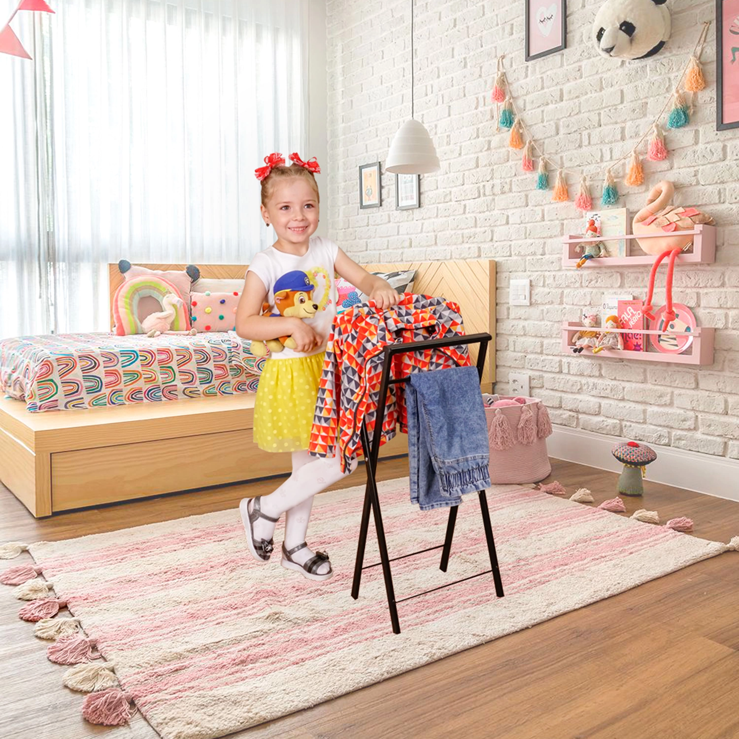 Вешалка костюмная Контур малый, Black недорого