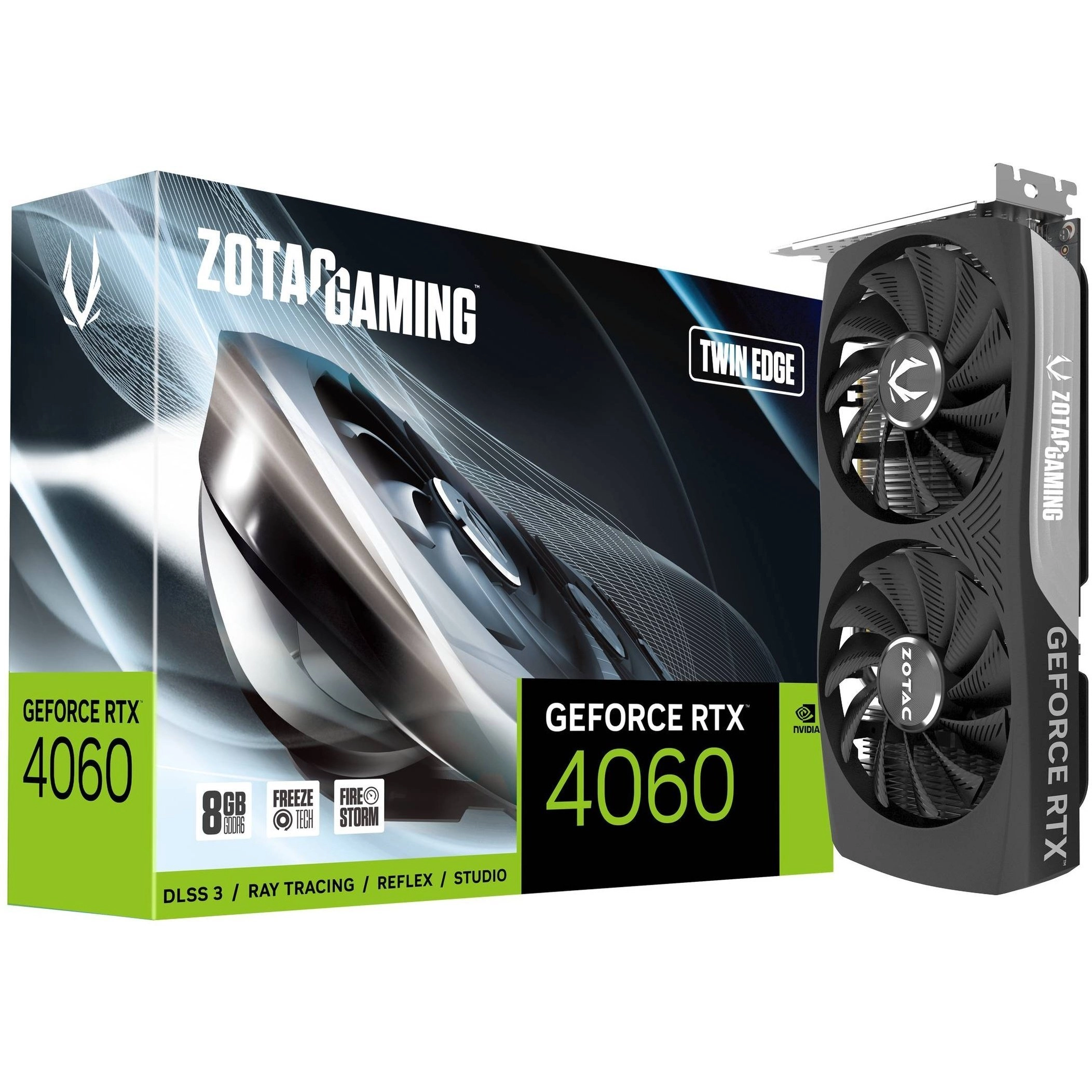 Видеокарта ZOTAC GeForce RTX 4060 8GB GDDR6 Twin Edge недорого
