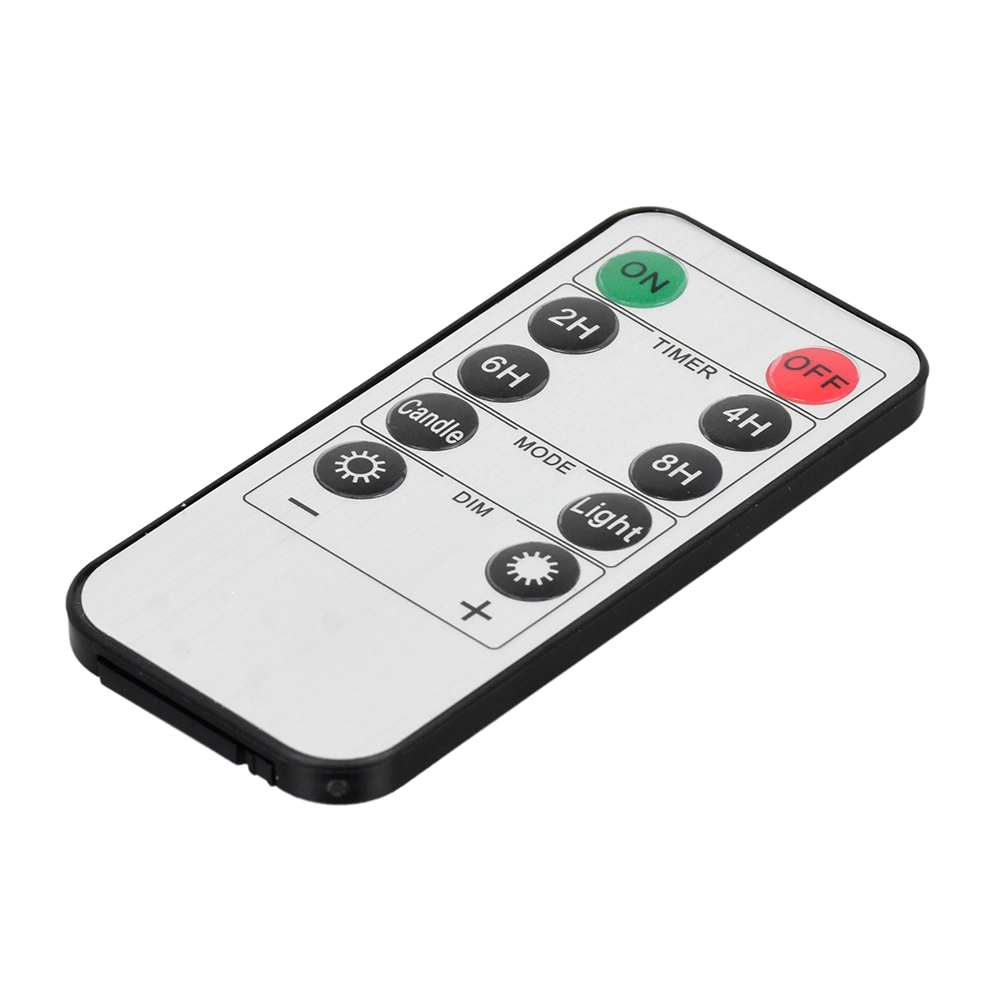 Светодиодная свеча VEGAS 7,5*15 см, без батарейки, с пультом ДУ недорого