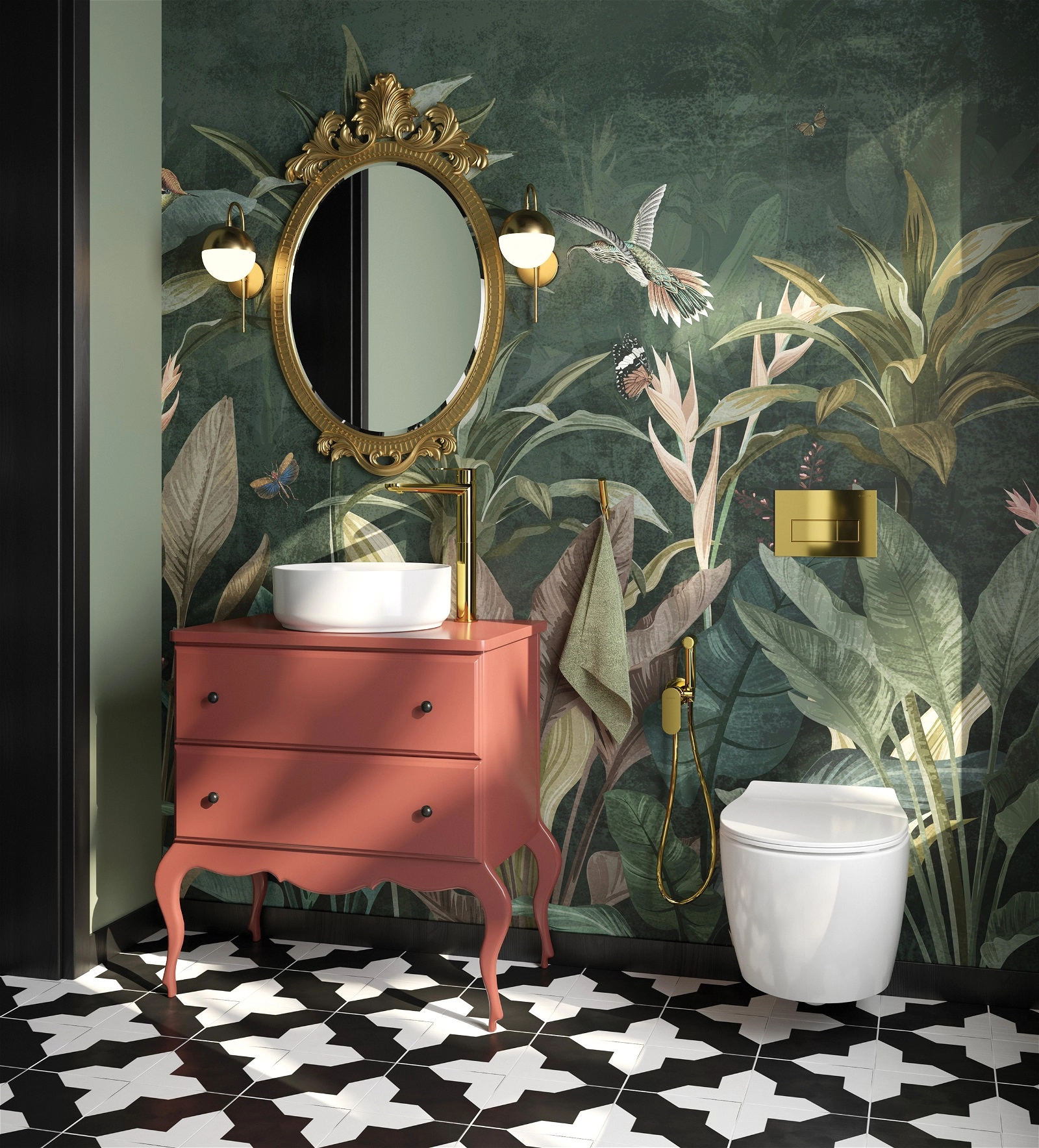 Смеситель Deante ALPINIA Золотой BGA_Z20K (Высокий) arzon