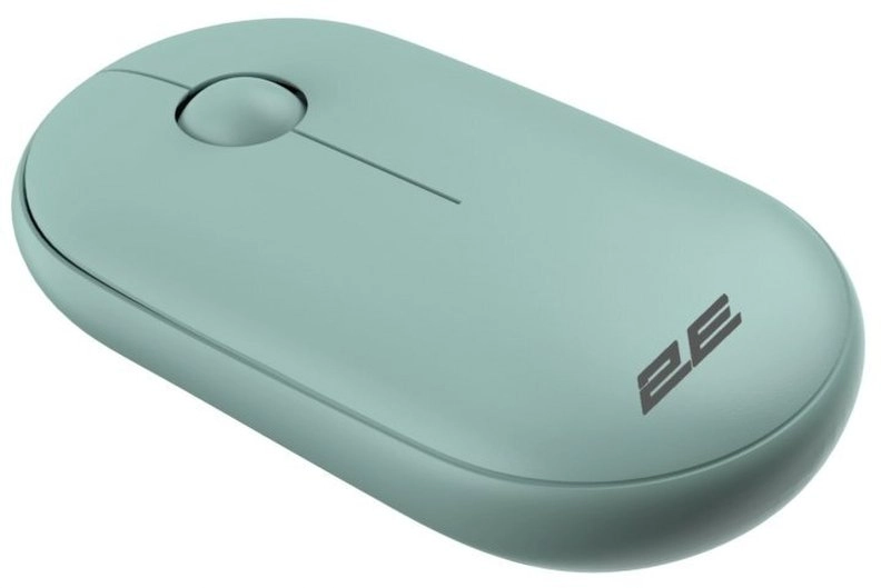 Мышь 2E MF300 Silent WL BT Ashen green - фото №3 Мышь 2E MF300 Silent WL BT Ashen green недорого